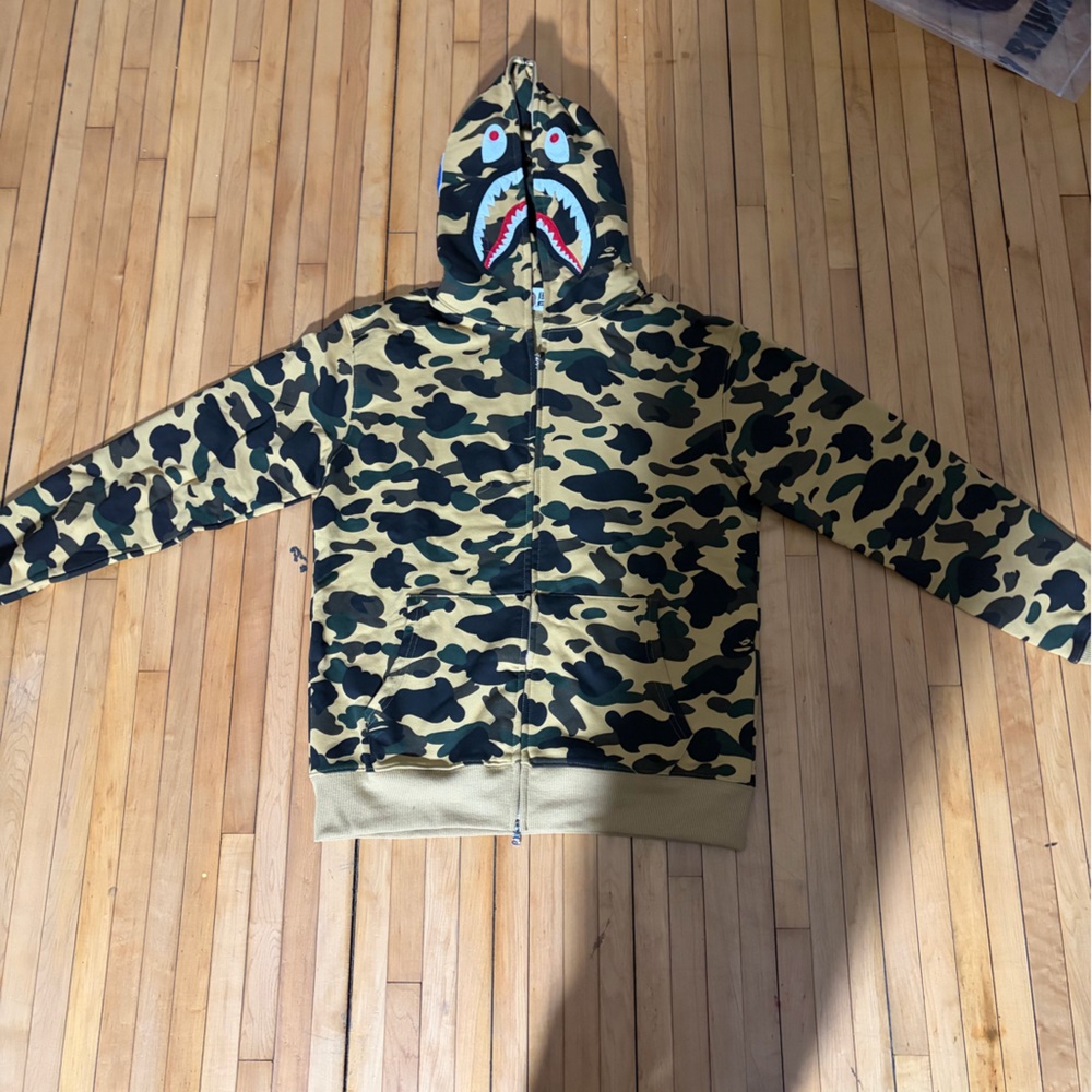 Camouflage Full-Zip Hoodie Bape
